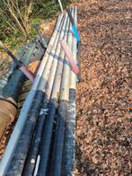 Div lantaarnpaal lichtmast zgan alu rood lichtgrijs NIEUW, Ophalen, Minder dan 50 watt