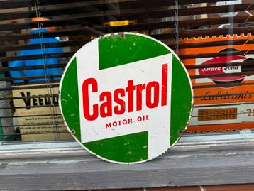 Vintage Castrol Reclamebord beschikbaar voor biedingen