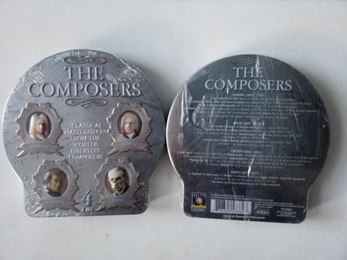 The Composers  4 CD-box 🆕️ ( in seal ), Cd's en Dvd's, Cd's | Verzamelalbums, Nieuw in verpakking, Klassiek, Ophalen of Verzenden