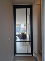 1 nieuwe moderne stompe houten linksdraaiende binnendeur, Ophalen, 80 tot 100 cm, 215 cm of meer, Binnendeur