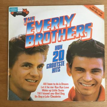 The Everly Brothers - Hun 20 grootste Hits LP     beschikbaar voor biedingen