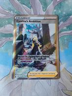 Pokemon crown zenith Cynthia's ambition full art gg60/gg70, Ophalen of Verzenden, Nieuw, Losse kaart, Foil