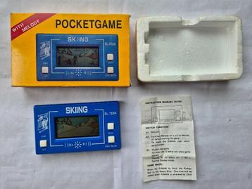 	 GAME WATCH pocketgame SKIING cib beschikbaar voor biedingen
