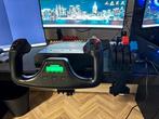 Logitech/Saitek Flight Yoke System + Throttle Quadrant, Computers en Software, Joysticks, Ophalen of Verzenden, Gebruikt, Logitech