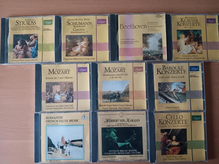 10 mooie Klassieke cd's uit de VIVACE serie, Cd's en Dvd's, Cd's | Klassiek, Gebruikt, Overige typen, Classicisme, Ophalen of Verzenden