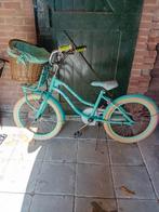 Leuke meisjesfiets 20 inch cruiser mintgroen mandje, Fietsen en Brommers, Fietsen | Meisjes, Ophalen, Zo goed als nieuw, 20 inch