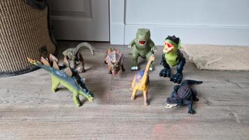 Dinosaurus Speelgoed Figuren Set - 7 stuks beschikbaar voor biedingen
