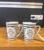 4 thee mokken Dutch Rose, Nieuw, Ophalen of Verzenden, Overige stijlen, Kop(pen) en/of Schotel(s)