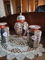 3 vintage chinese potjes, Antiek en Kunst, Ophalen of Verzenden