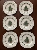 Prachtige kerstbordjes van Cuthbertson - 17cm - 6 stuks zgan, Ophalen, Zo goed als nieuw, Bord(en), Overige stijlen