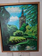 acrylverf op doek, Ophalen