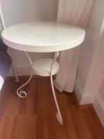 Metalen bijzettafel Ikea, Ophalen, Minder dan 55 cm, Metaal of Aluminium, Rond