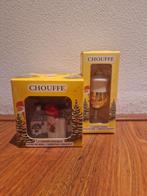 La Chouffe kerstballen fabriek en bierglas nieuw in doos!, Verzamelen, Biermerken, Ophalen of Verzenden, Nieuw, Overige merken