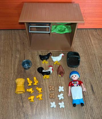 Playmobil losse onderdelen kippenhok 4492 compleet beschikbaar voor biedingen