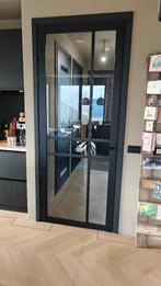 Opdek binnendeur linksdraaiend met glas 2315x880 krasje., Ophalen, 80 tot 100 cm, 215 cm of meer, Binnendeur