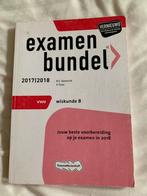 Examenbundel wiskunde B - 2017/2018, Ophalen, HAVO, P. Thiel; N.C. Keemink, Zo goed als nieuw