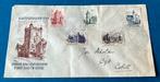NL FDC nr E5 met adrea, Postzegels en Munten, Postzegels | Eerstedagenveloppen, Verzenden, Beschreven, Nederland