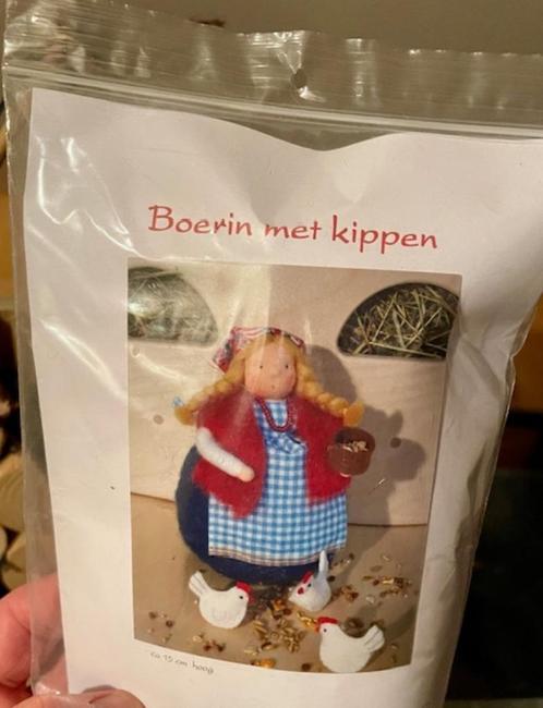 antroposofische pop materiaal, Hobby en Vrije tijd, Knutselen, Nieuw, Materiaal, Ophalen of Verzenden