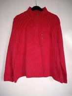 Schipperstrui rood met rits trui vest niet gedragen maat 46, Ophalen of Verzenden, Zo goed als nieuw, Maat 46/48 (XL) of groter