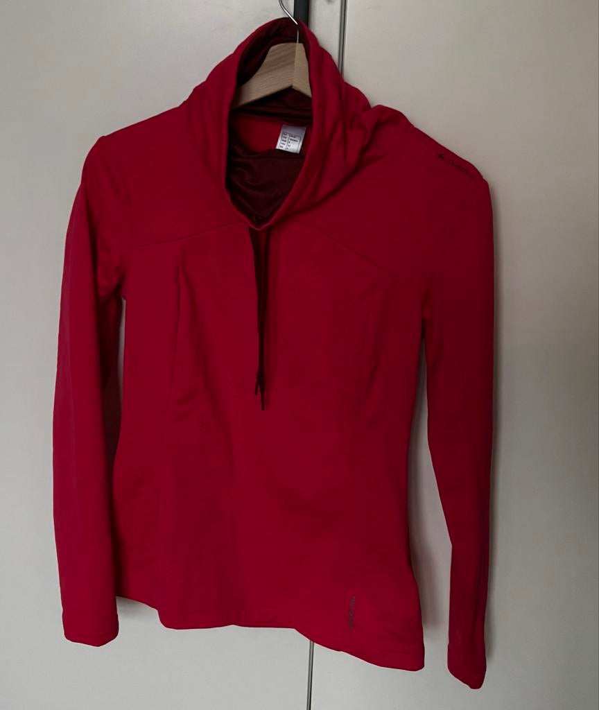 Quechua Ski Pully Roze - Maat S, Ophalen of Verzenden, Zo goed als nieuw, Maat 36 (S), Roze