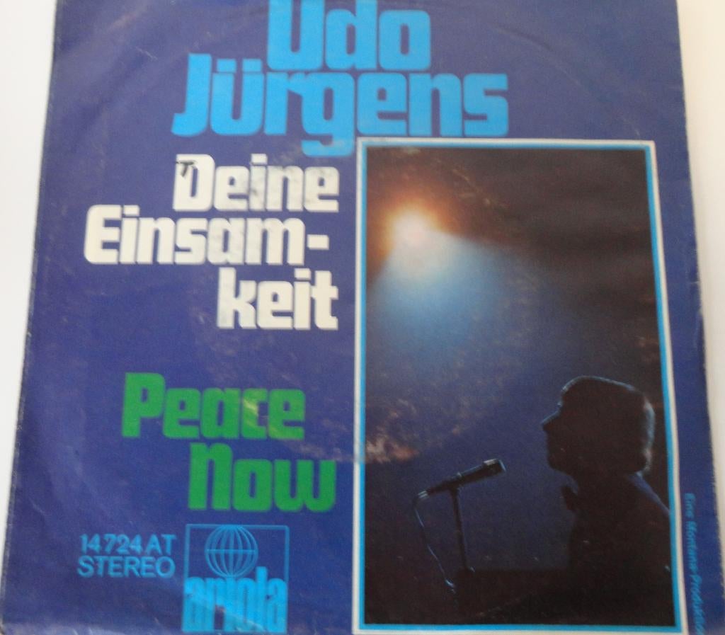 Udo Jurgens > Deine einsamkeit, Cd's en Dvd's, Vinyl Singles, Gebruikt, 7 inch, Single, Ophalen of Verzenden