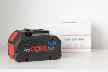 Bosch blauw 18v 8Ah Li-ion ProCore accu beschikbaar voor biedingen