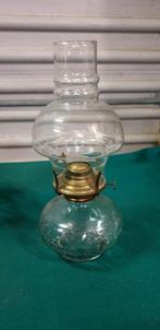 oielamp van glas en messing, Ophalen of Verzenden, 'T Olde Gre-j, Info@toldegrej.nl, Endepoelstraat 20f Didam