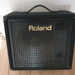 Keyboard piano versterker Roland Kc100, Ophalen of Verzenden, Gebruikt, Minder dan 500 watt, Keyboardversterker