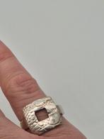Zilveren Vintage Ring - Maat 19, Gebruikt, Verzenden, 19 tot 20, Dame of Heer