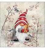 Ambiente servet gnoom knuffel 33 x 33 cm 33318905, Hobby en Vrije tijd, Knutselen, Materiaal, ., Nieuw, Ophalen of Verzenden