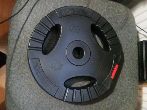 Halterschijf 2,5/5 kg Gripper Kunststof - 30/31 mm / dumbbel, Sport en Fitness, Fitnessmaterialen, Nieuw, Armen, Benen, Borst