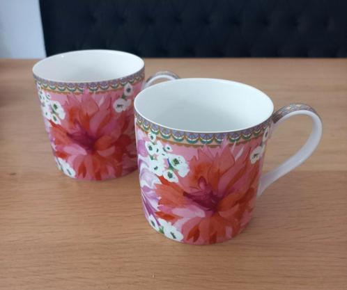 2 mokken Maxwell en Williams Teas & C's Dahlia Daze, Huis en Inrichting, Keuken | Servies, Nieuw, Kop(pen) en/of Schotel(s), Overige stijlen