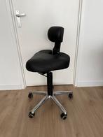 BQE Dynamic Bureaustoel tandartsstoel werkstoel, Ophalen of Verzenden, Zo goed als nieuw, Zwart