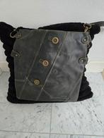 vegan leer, merk matt&nat mooie grijze tas, maat 34x30, Sieraden, Tassen en Uiterlijk, Tassen | Damestassen, Ophalen of Verzenden