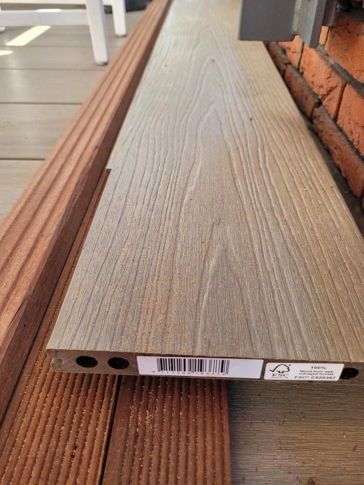 Composieten vlonderplanken, Tuin en Terras, Terrasdelen en Vlonders, Nieuw, Composiet, Ophalen