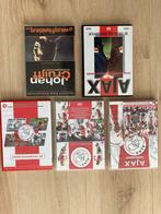 4 Ajax dvd s en 1 dvd Johan Cruijff, samen voor €25,-, Overige typen, Ophalen of Verzenden, Zo goed als nieuw, Ajax