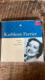 Kathleen Ferrier Chausson, Brahms British songs, Ophalen of Verzenden, Romantiek, Zo goed als nieuw