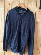 Cast Iron vest bomber model - XXL - donkerblauw, Cast iron, Overige maten, Zo goed als nieuw, Verzenden