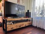 Tv kast mangohout, Ophalen, 150 tot 200 cm, Zo goed als nieuw, Minder dan 100 cm