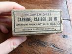 WO2 Amerikaans M1 Carbine doosje .30 #1 karabijn, Verzamelen, Militaria | Tweede Wereldoorlog, Amerika, Verzenden