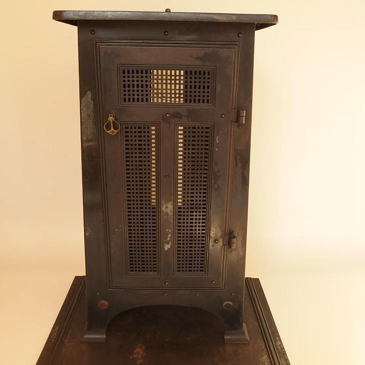 Art-deco kachel Triumf Jan Wils fabriek EM Jaarsma jaren 20, Huis en Inrichting, Kachels, Gebruikt, Vrijstaand, Kolenkachel, Overige brandstoffen