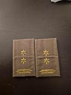 Leger rangen setje luitenant Kolonel, Verzamelen, Militaria | Algemeen, Ophalen of Verzenden, Landmacht, Nederland, Embleem of Badge