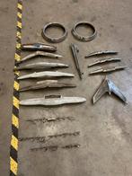 Chevrolet emblemen en bumper rozetten bouwjaar 1949 t/m 1954, Ophalen of Verzenden, Chevrolet, Bumper