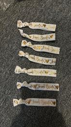 Team bride bandjes 7 stuks, Ophalen of Verzenden, Nieuw, Feestartikel, Geboorte of Huwelijk