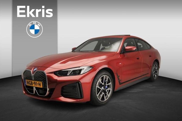 BMW i4 Gran Coupe eDrive35 | M-Sportpakket | LED | Leder | N, Auto's, BMW, Bedrijf, Te koop, i4, Achteruitrijcamera, Airconditioning