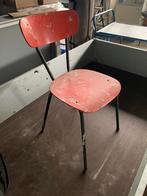 Vintage keukenstoel om op te knappen, Huis en Inrichting, Stoelen, Ophalen, Gebruikt, Vintage, sixties, Metaal