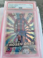 Lamine Yamal 2023 Topps Merlin UCC Chosen One PSA 7, Ophalen of Verzenden, Zo goed als nieuw