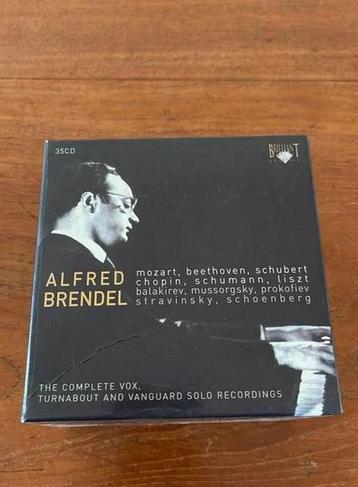 Alfred brendel the complete vox, turnabout and vanguard solo beschikbaar voor biedingen