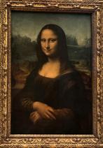 Mona Lisa Replica in Gouden Lijst, Ophalen of Verzenden
