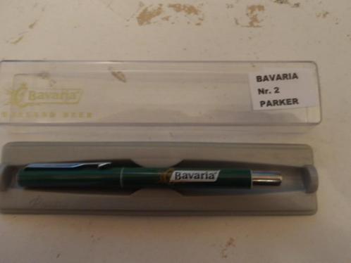 Bavaria pen (2) PARKER, Verzamelen, Biermerken, Nieuw, Overige typen, Bavaria, Ophalen of Verzenden